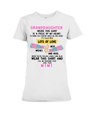 LOTS OF LOVE - BEAUTIFUL GIFT FOR GRANDDAUGHTER Premium Fit Ladies Tee tile