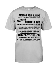SHE'S A BIT CRAZY - BEST GIFT FOR SON-IN-LAW Classic T-Shirt front