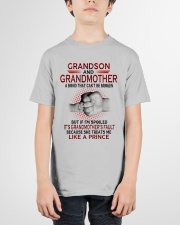 LIKE A PRINCE - LOVELY GIFT FOR GRANDSON Youth T-Shirt garment-youth-tshirt-front-01