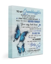 NEVER FORGET - BEST GIFT FOR GRANDDAUGHTER 11x14 Gallery Wrapped Canvas Prints front