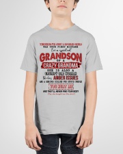 I'M A SPOILED GRANDSON OF A CRAZY GRANDMA Youth T-Shirt garment-youth-tshirt-front-01