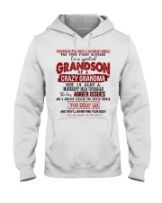 I'M A SPOILED GRANDSON OF A CRAZY GRANDMA Hooded Sweatshirt tile