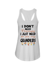 I DON'T NEED THERAPY - PERFECT GIFT FOR GRANDMA Ladies Flowy Tank tile