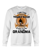 I Am The Luckiest - Best Gift For Granddau From Grandma Crewneck Sweatshirt tile