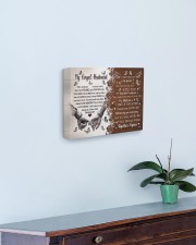 YOU ARE ALWAYS IN MY HEART - MY ANGEL HUSBAND 14x11 Gallery Wrapped Canvas Prints aos-canvas-pgw-14x11-lifestyle-front-01