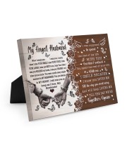 YOU ARE ALWAYS IN MY HEART - MY ANGEL HUSBAND Easel-Back Gallery Wrapped Canvas tile