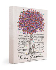 You Will Never Lose - Lovely Gift For Grandson 11x14 Gallery Wrapped Canvas Prints front