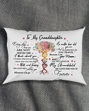 MY LOVE FOR YOU - GREAT GIFT FOR GRANDDAUGHTER Rectangular Pillowcase aos-pillow-rectangle-front-lifestyle-1