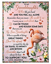 THE WORLD TO ME - GREAT GIFT FOR GRANDDAUGHTER Small Fleece Blanket - 30" x 40" front