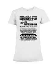 MESS WITH ME - BEST GIFT FOR DAUGHTER-IN-LAW Premium Fit Ladies Tee tile