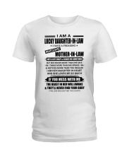 MESS WITH ME - BEST GIFT FOR DAUGHTER-IN-LAW Ladies T-Shirt tile