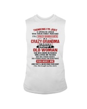 OLD WOMAN - SPECIAL GIFT FOR GRANDMA Sleeveless Tee tile