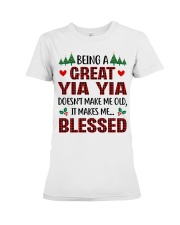PERFECT GIFT FOR YIA YIA Premium Fit Ladies Tee tile