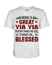 PERFECT GIFT FOR YIA YIA V-Neck T-Shirt tile