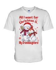 PERFECT CHRISTMAS GIFT FOR GRANDMA V-Neck T-Shirt tile