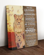 STRAIGHTEN YOUR CROWN - TO GRANDSON FROM GRANDMA 11x14 Gallery Wrapped Canvas Prints aos-canvas-pgw-11x14-lifestyle-front-17