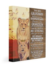 STRAIGHTEN YOUR CROWN - TO GRANDSON FROM GRANDMA 11x14 Gallery Wrapped Canvas Prints front
