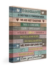 YOU ARE THE BEAT - AMAZING GIFT FOR GRANDDAUGHTER 11x14 Gallery Wrapped Canvas Prints front