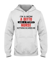 NOTHING SCARES ME - PERFECT GIFT FOR NURSE Hooded Sweatshirt tile