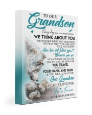 EVERY DAY - AMAZING GIFT FOR GRANDSON 11x14 Gallery Wrapped Canvas Prints front