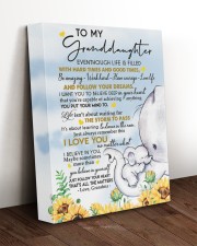 I LOVE YOU - GIFT FOR GRANDDAUGHTER 11x14 Gallery Wrapped Canvas Prints aos-canvas-pgw-11x14-lifestyle-front-17