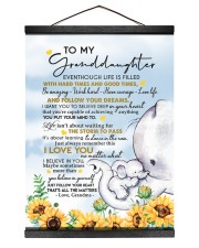 I LOVE YOU - GIFT FOR GRANDDAUGHTER Hanging Canvas tile