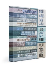 I LOVE YOU - GREAT GIFT FOR GRANDSON 11x14 Gallery Wrapped Canvas Prints front