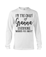 I'M THE CRAZY GRANNA - PERFECT GIFT FOR GRANNA Long Sleeve Tee tile