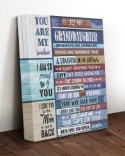 STRAIGHTEN YOUR CROWN - GIFT FOR GRANDDAUGHTER 11x14 Gallery Wrapped Canvas Prints aos-canvas-pgw-11x14-lifestyle-front-17