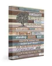I LOVE YOU - AMAZING GIFT FOR GRANDDAUGHTER 11x14 Gallery Wrapped Canvas Prints front