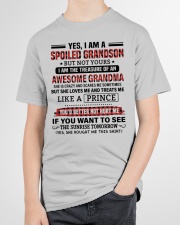 Yes I Am A Spoiled Grandson Youth T-Shirt garment-youth-tshirt-front-lifestyle-01