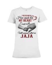 MY HEART - PERFECT GIFT FOR JAJA Premium Fit Ladies Tee tile