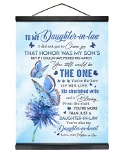 YOU'RE ALSO MY DAUGHTER-IN-HEART - LOVELY GIFT FOR DAUGHTER-IN-LAW Hanging Canvas tile