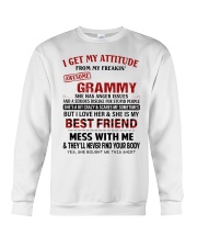 SHE IS MY BEST FRIEND - AMAZING GIFT FOR GRANDSON Crewneck Sweatshirt tile