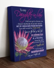 YOU'RE THE LOVE - SPECIAL GIFT FOR DAUGHTER-IN-LAW 11x14 Gallery Wrapped Canvas Prints aos-canvas-pgw-11x14-lifestyle-front-17