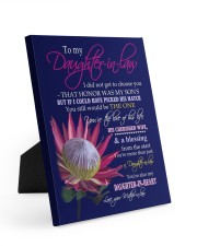 YOU'RE THE LOVE - SPECIAL GIFT FOR DAUGHTER-IN-LAW 8x10 Easel-Back Gallery Wrapped Canvas thumbnail