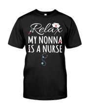 RELAX MY NONNA IS A NURSE - GIFT FOR GRANDKIDS Premium Fit Mens Tee tile