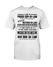 I'M THE LUCKY ONE - GREAT GIFT FOR SON-IN-LAW Classic T-Shirt tile