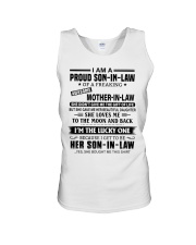 I'M THE LUCKY ONE - GREAT GIFT FOR SON-IN-LAW Unisex Tank tile