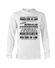 I'M THE LUCKY ONE - GREAT GIFT FOR SON-IN-LAW Long Sleeve Tee tile