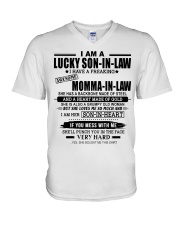 A HEART MADE OF GOLD - BEST GIFT FOR SON-IN-LAW V-Neck T-Shirt tile