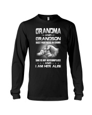 GRANDMA AND GRANDSON - BEST PARTNERS IN CRIME Long Sleeve Tee tile