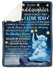I Believe In You - Best Gift For Granddaughter Sherpa Fleece Blanket tile