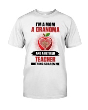NOTHING SCARE ME - PERFECT GIFT FOR TEACHER Premium Fit Mens Tee tile