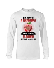 NOTHING SCARE ME - PERFECT GIFT FOR TEACHER Long Sleeve Tee tile
