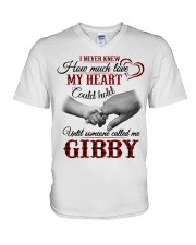 MY HEART - LOVELY GIFT FOR GIBBY V-Neck T-Shirt tile