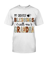 MY GREATEST BLESSINGS CALL ME GRANDMA Premium Fit Mens Tee tile
