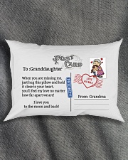 I LOVE YOU - GREAT GIFT FOR GRANDDAUGHTER Rectangular Pillowcase aos-pillow-rectangle-front-lifestyle-1