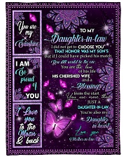 YOU ARE THE LOVE - GREAT GIFT FOR DAUGHTER-IN-LAW Large Fleece Blanket - 60" x 80" front