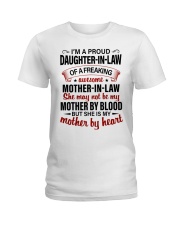 I'M A PROUD DAUGHTER-IN-LAW Ladies T-Shirt tile